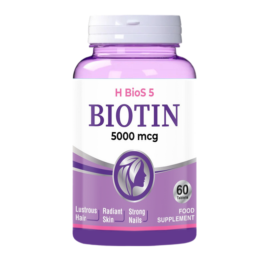 Biotin 5000mcg - Mediline Health Care