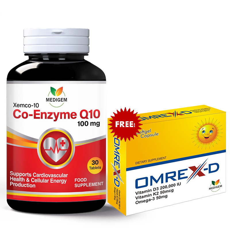 Buy Co Enzyme Q10 Get Omrex-D Free - Mediline Health Care