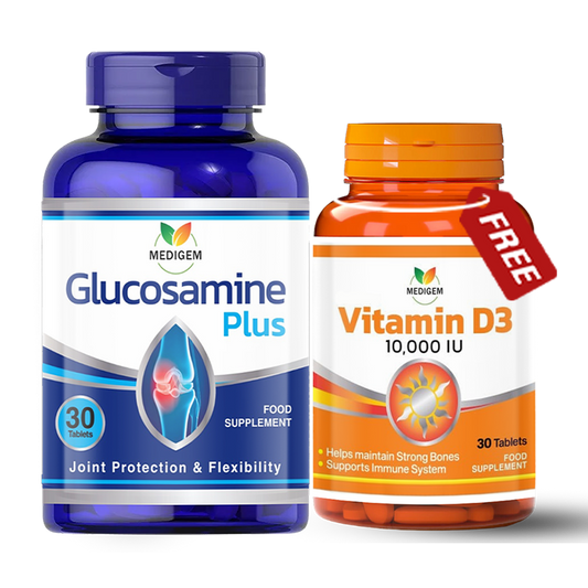 Buy Glucosamine Get 1 Vitamin 10000 IU Free - Mediline Health Care